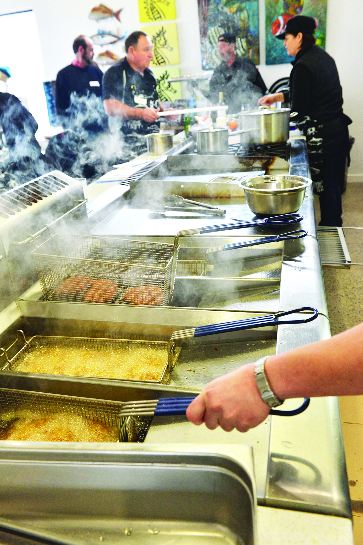 The high-end kitchen technology has helped ensure a very high level of quality at The Fresh Fish Place.
