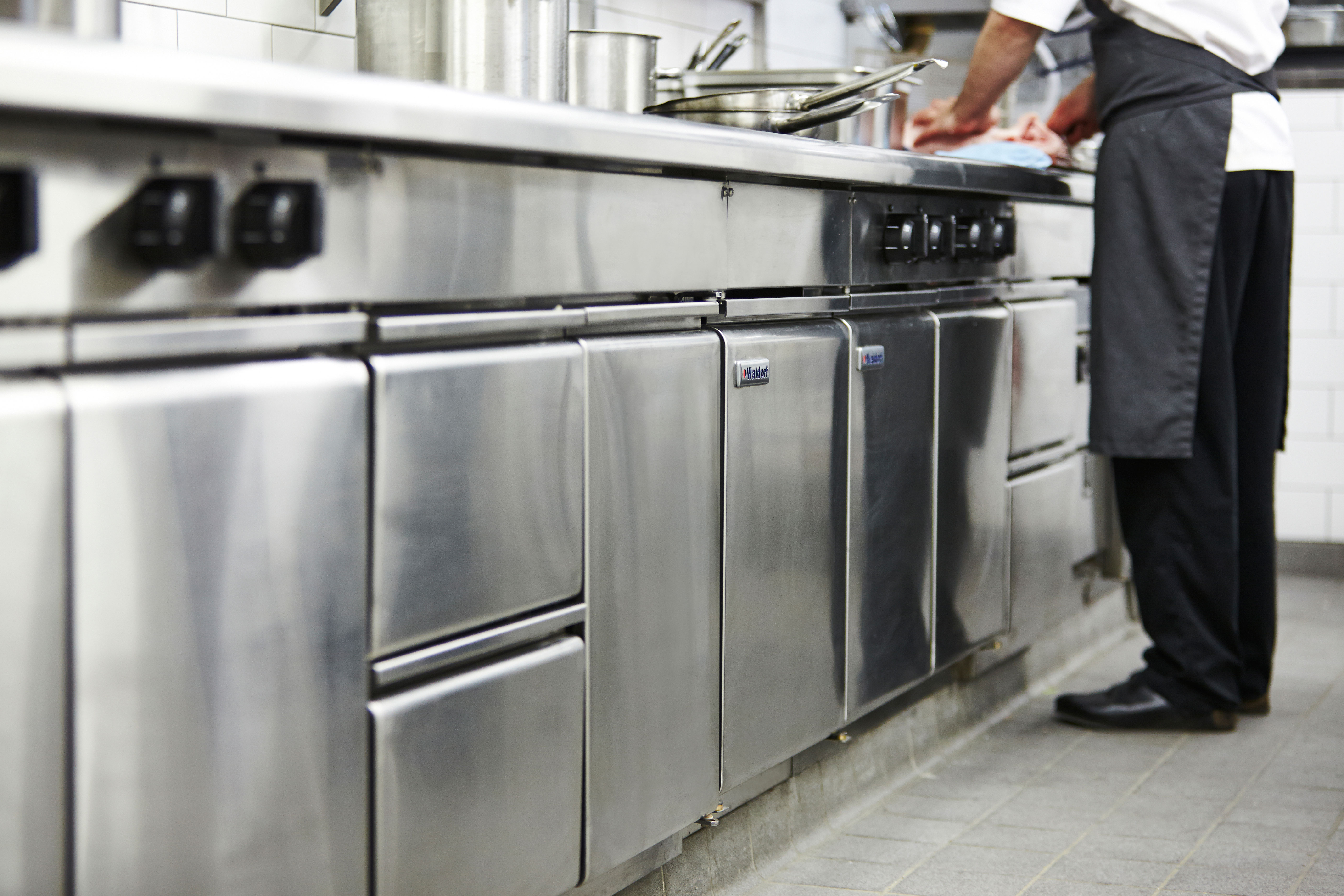 The kitchen at The Press Club was a huge feature of The Press Club re-design.