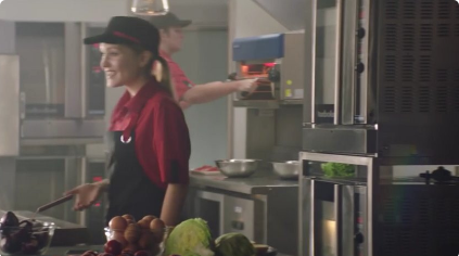 McDonalds uses Turbofan Ovens