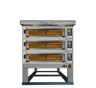tagliavini 3emt24676bst - 3 deck electric modular deck oven