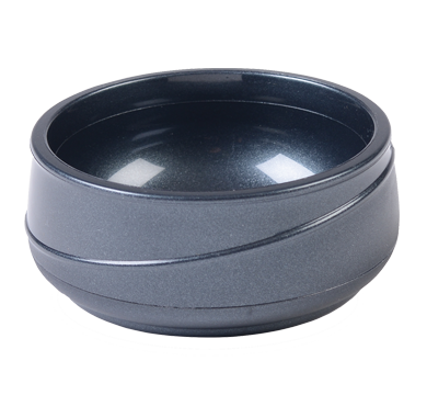 aladdin temp-rite alb510 - 8oz / 230ml allure insulated round bowl - tungsten