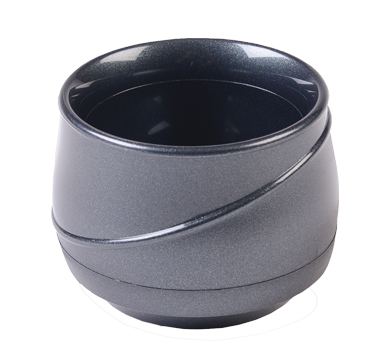 aladdin temp-rite alc510 - 5oz / 150ml allure insulated insulated bowl - tungsten
