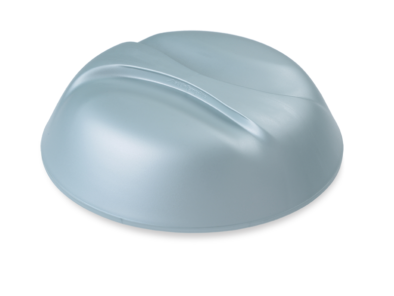 aladdin temp-rite aled200 - 9" / 230mm essence insulated dome - sea mist