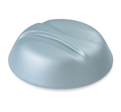 aladdin temp-rite aled200 - 9" / 230mm essence insulated dome - sea mist