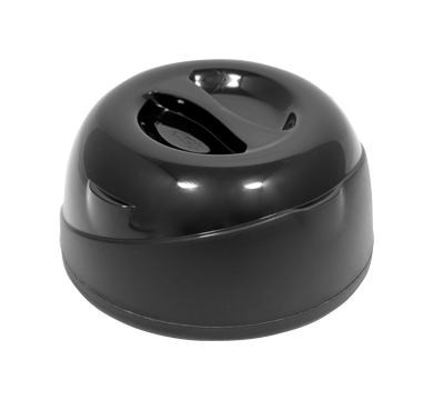 aladdin temp-rite alsd100 - 8oz / 230ml allure insulated round dome - black