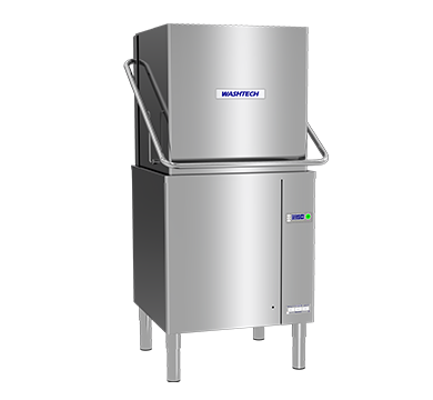 washtech al - premium fully insulated passthrough dishwasher - 500mm rack