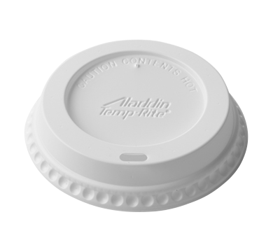 aladdin temp-rite b46 - disposable drink thru lid - clear