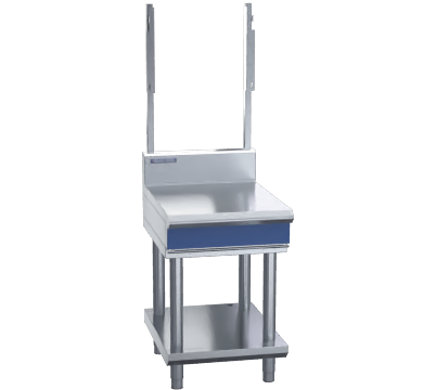 blue seal evolution series  - 600mm bench top with salamander support - leg stand