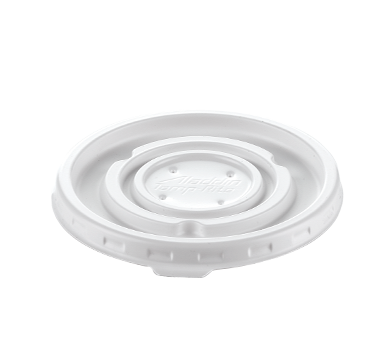 aladdin temp-rite b944a - disposable drop in lid - white