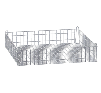 aladdin temp-rite blfi01500006910 - plastic coated stainless steel basket