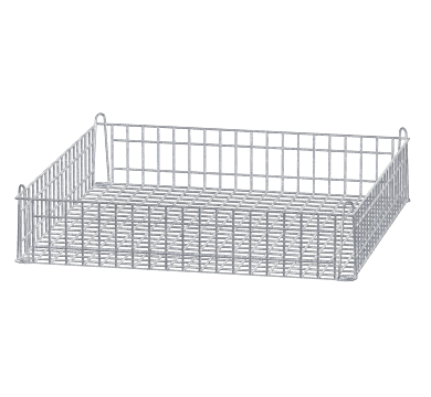 aladdin temp-rite blfi01500006910 - plastic coated stainless steel basket 