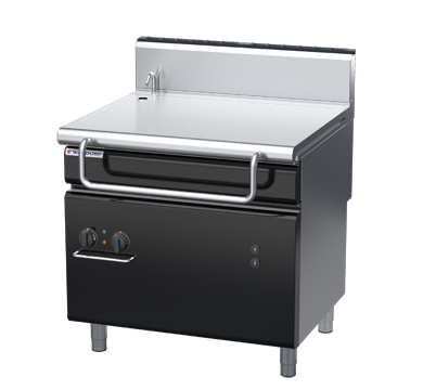 waldorf bold bp8080eeh-b0 900mm electric bratt pan with high splashback