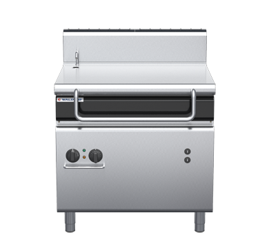 waldorf cue bp8080eeh-c0 900mm electric bratt pan electric lift with high splashback