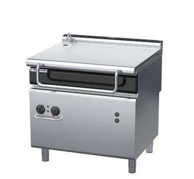waldorf cue bp8080eel-c0 900mm electric bratt pan electric lift with low splashback