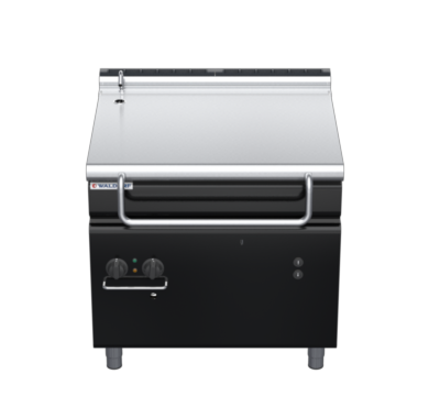 waldorf bold bp8080gel-b0 900mm gas bratt pan electric lift with low splashback