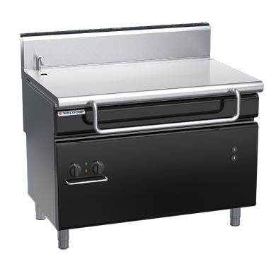 waldorf bold bp8120eeh-b0 1200mm electric bratt pan with high splashback