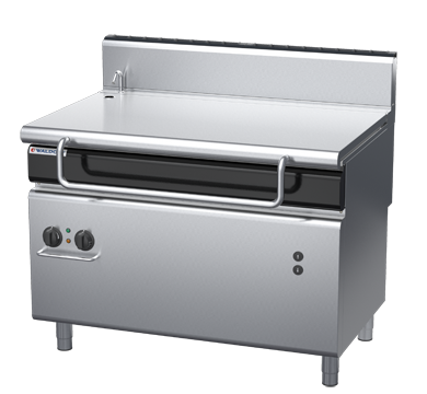 waldorf cue bp8120eeh-c0 1200mm electric bratt pan with high splashback