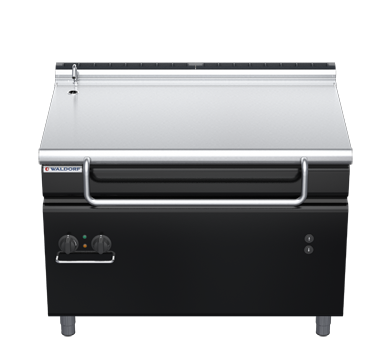waldorf bold bp8120eel-b0 1200mm electric bratt pan  with low splashback