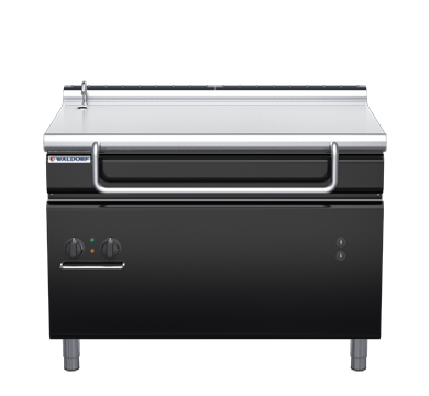 waldorf bold bp8120eel-b0 1200mm electric bratt pan  with low splashback
