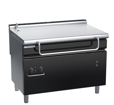 waldorf bold bp8120eel-b0 1200mm electric bratt pan  with low splashback