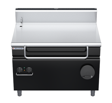 waldorf bold bp8120eh-b0 1200mm electric bratt pan with high splashback