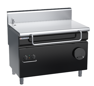 waldorf bold bp8120eh-b0 1200mm electric bratt pan with high splashback