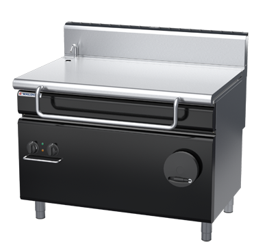 waldorf bold bp8120eh-b0 1200mm electric bratt pan with high splashback