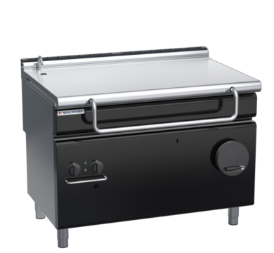 waldorf bold bp8120gl-b0 1200mm gas bratt pan manual lift with low splashback