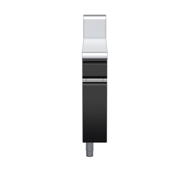 waldorf bold bt8200h-cb-b0 200mm bench top on cabinet base and high splashback