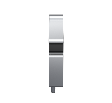 waldorf cue bt8200l-cb-c0 200mm bench top on cabinet base and low splashback