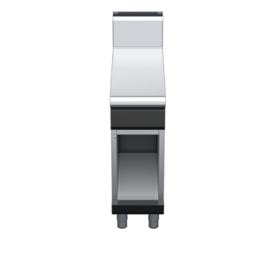 waldorf bold bt8300h-cb-b0 300mm bench top on cabinet base and high splashback