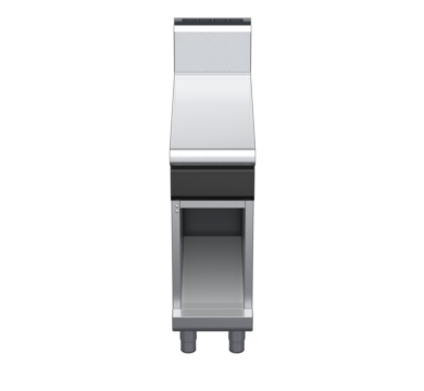 waldorf cue bt8300h-cb-c0 300mm bench top on cabinet base and high splashback
