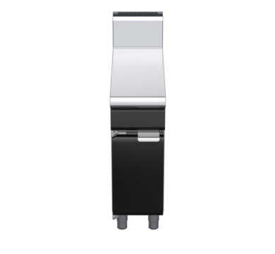 waldorf bold bt8300h-cd-b0 300mm bench top on cabinet base with door and high splashback