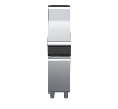 waldorf cue bt8300h-cd-c0 300mm bench top on cabinet base with door and high splashback