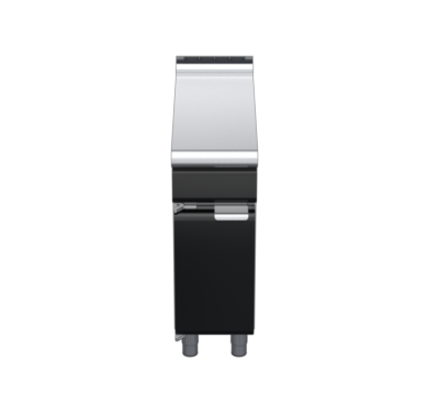 waldorf bold bt8300l-cd-b0 300mm bench top on cabinet base with door and low splashback
