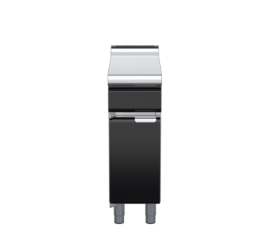 waldorf bold bt8300l-cd-b0 300mm bench top on cabinet base with door and low splashback