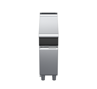 waldorf cue bt8300l-cd-c0 600mm bench top on cabinet base with door and low splashback