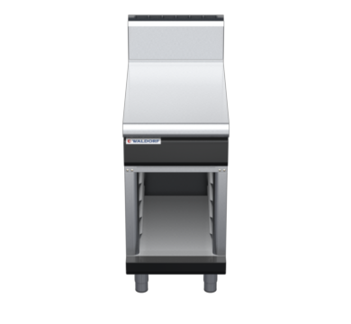 waldorf bold bt8450h-cb-b0 450mm bench top on cabinet base and high splashback