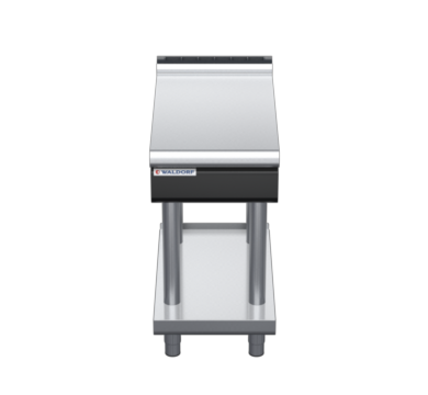 waldorf cue bt8450l-ls-c0 450mm bench top on leg stand and low splashback