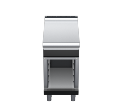 waldorf bold bt8450ldrw-cb-b0 450mm bench top on cabinet base and low splashback