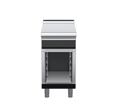 waldorf bold bt8450ldrw-cb-b0 450mm bench top on cabinet base and low splashback