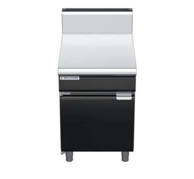 waldorf bold bt8600h-cd-b0 600mm bench top on cabinet base with door and high splashback