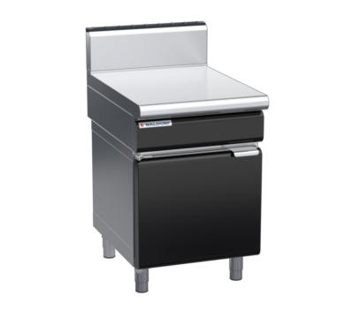 waldorf bold bt8600h-cd-b0 600mm bench top on cabinet base with door and high splashback