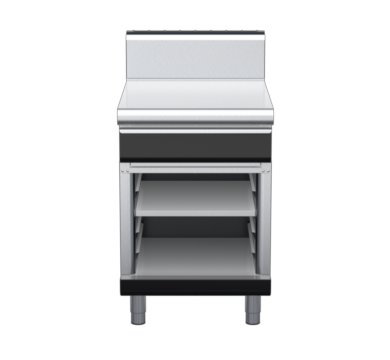 waldorf bold bt8600hdrw-cb-b0 600mm bench top on cabinet base and high splashback