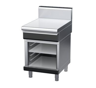 waldorf bold bt8600hdrw-cb-b0 600mm bench top on cabinet base and high splashback