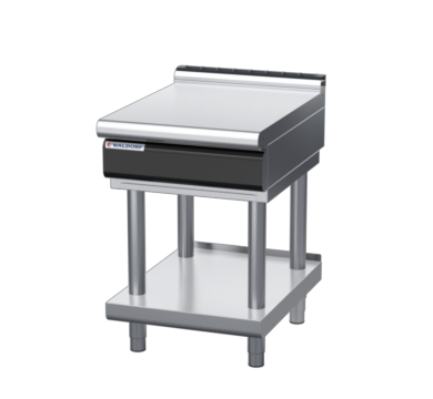 waldorf cue bt8600l-ls-c0 600mm bench top on leg stand and low splashback