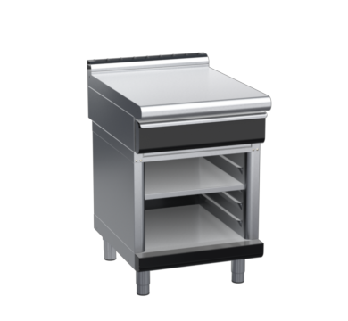 waldorf bold bt8600ldrw-cb-b0 600mm bench top on cabinet base and low splashback