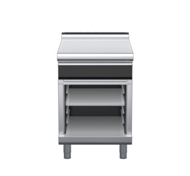 waldorf cue bt8600ldrw-cb-c0 600mm bench top on cabinet base and low splashback