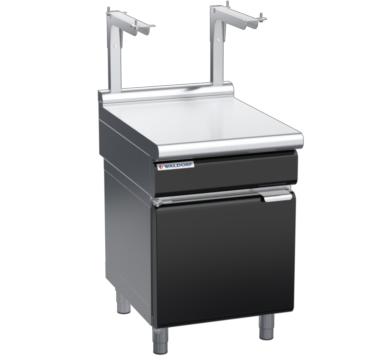 waldorf bold bt8600sl-cd-b0 600mm bench top with salamander support salamander support and low splashback