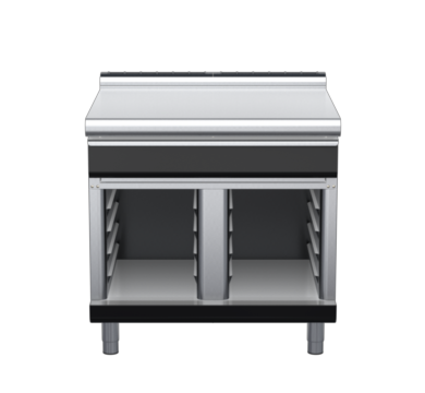 waldorf bold bt8900ldrw-cb-b0 900mm bench top on cabinet base and low splashback